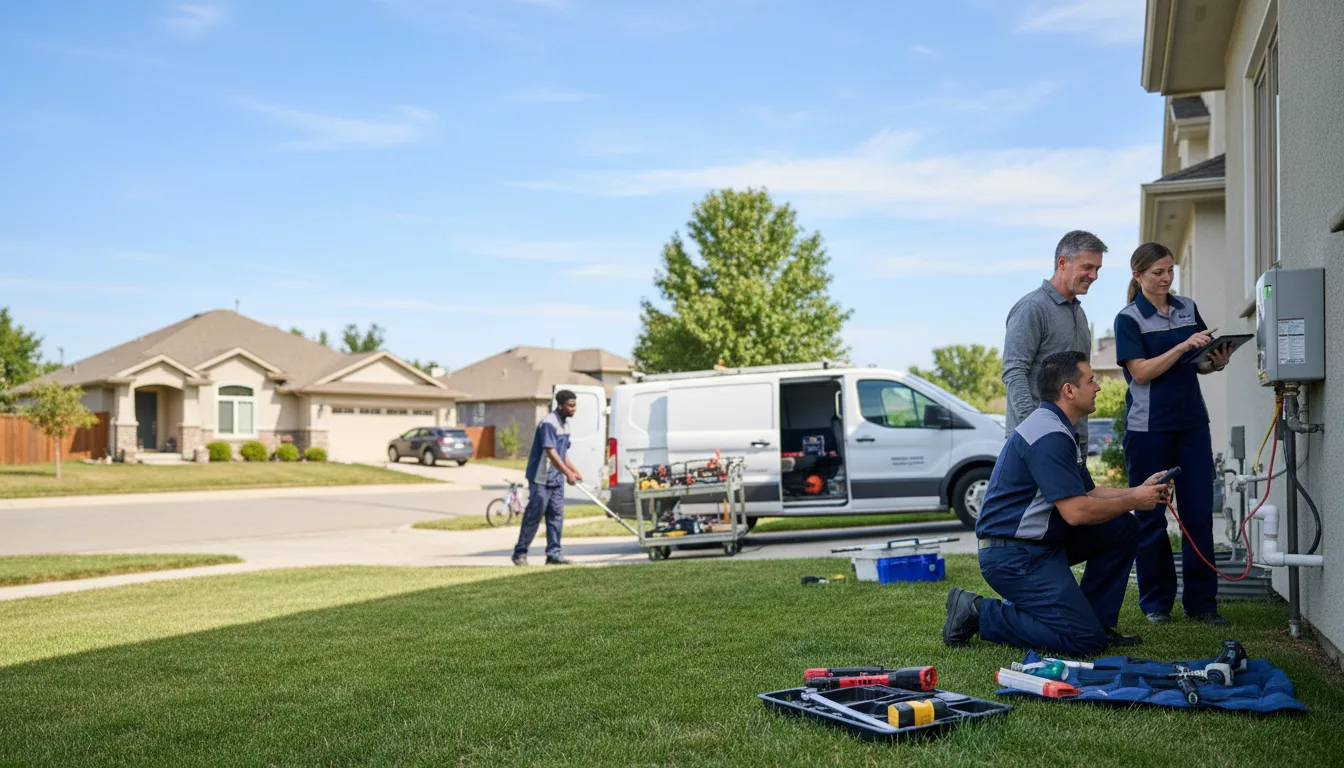 Tankless water heater service in Fulton, MS